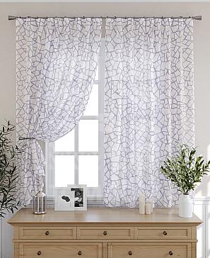 Комплект штор «Никанвит» сиреневого цвета