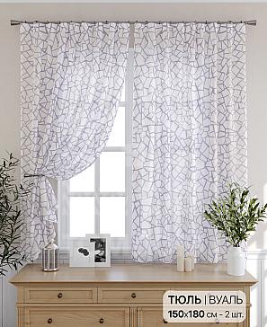 Комплект штор «Никанвит» сиреневого цвета