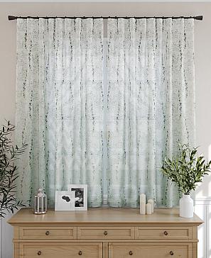 Комплект штор «Фертонрис» мятного цвета