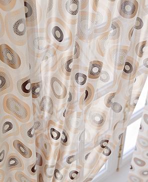 Комплект штор «Хенфирсен» персикового цвета