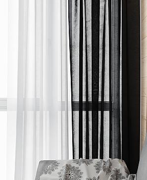 Тюль «Тонгри - 250 см» черного цвета