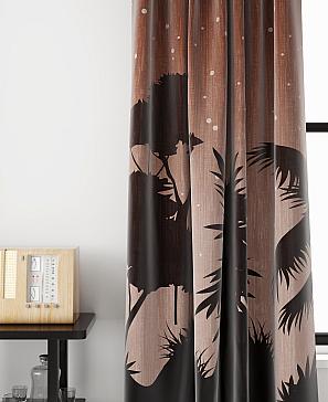 Комплект штор «Лиманвис (коричневый)» | фото 3