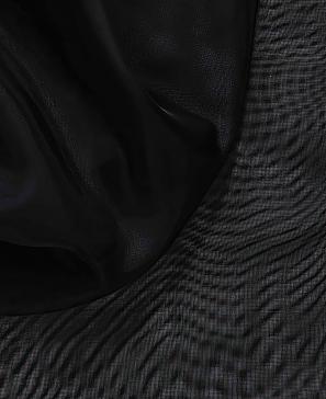 Тюль «Дориди» черного цвета