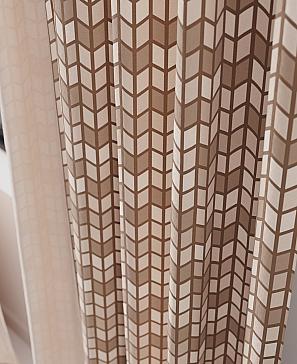 Комплект штор «Фенмикас (бежево-коричневый)» | фото 3