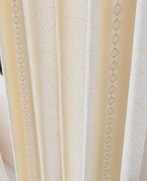 Комплект штор «Рифанмис (пастельно-желтый)» | фото 3