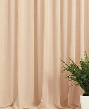 Тюль «Тантс» бежевого цвета