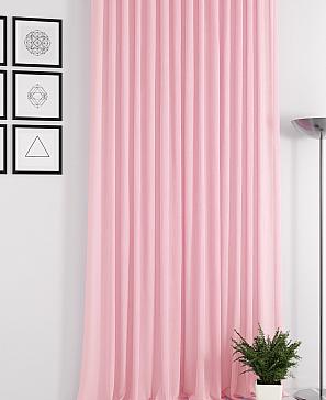 Тюль «Дориди» розового цвета