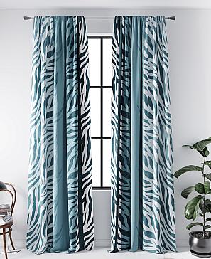 Комплект штор «Фенбрист» цвета мурена