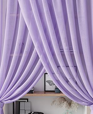 Тюль «Нариа» сиреневого цвета
