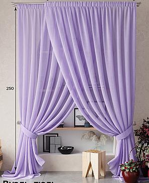 Тюль «Нариа (сиреневый) - 250 см» | фото 3