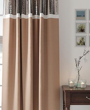 Комплект штор «Матенвис (светло-коричневый)» | фото 2