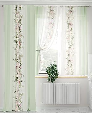 Комплект штор «Френкорс (фисташковый)» | фото 2