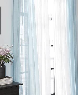 Тюль «Хлои» светло-голубого цвета