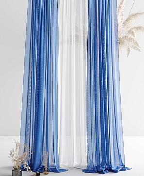 Комплект штор «Мирела» синего цвета