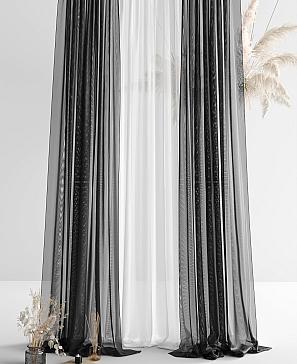 Тюль «Мирела (черный) - 240 см» | фото 2