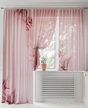 Комплект штор «Лурофиорс (розовый)» | фото 2