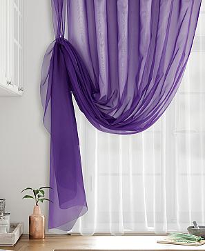 Комплект штор «Ругевит» фиолетового цвета
