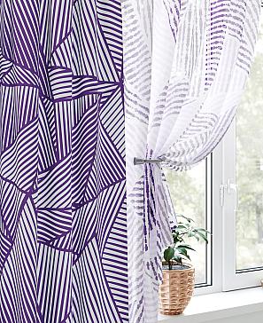 Комплект штор «Лиреквис (фиолетовый)» | фото 3