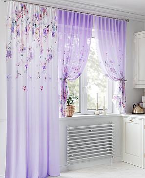 Комплект штор «Рифенрист» сиреневого цвета