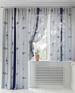 Комплект штор «Кванфорс (синий)» | фото 2