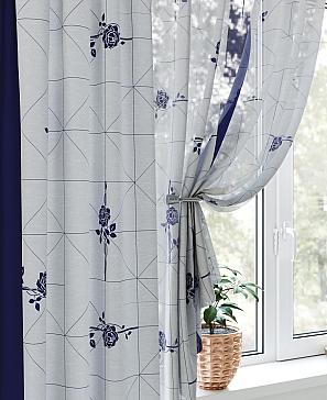 Комплект штор «Кванфорс (синий)» | фото 3