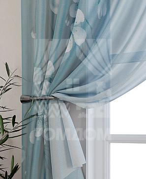 Тюль «Тенривас (темно-бирюзовый)» | фото 3