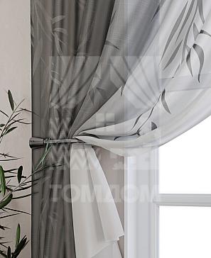 Комплект штор «Риманвиас» черного цвета