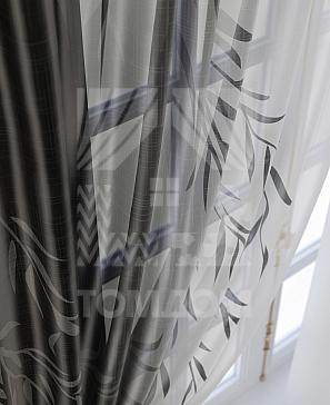 Комплект штор «Риманвиас» черного цвета