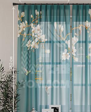 Комплект штор «Лориторис» цвета морской волны