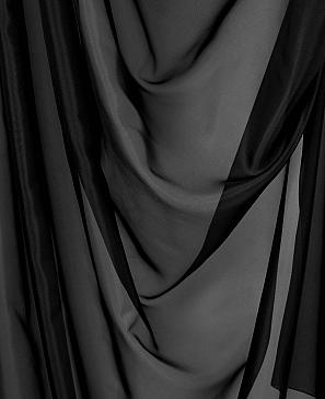 Тюль «Вет» черного цвета