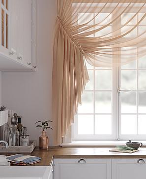 Тюль «Тициния (бежевый)» | фото 3