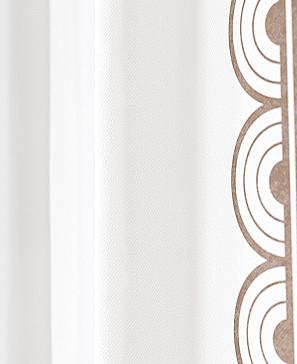 Комплект штор «Лаонис (какао)- 250 см подшит 240см.» | фото 3