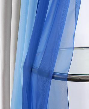 Комплект штор «Лоцион» серо-синего цвета