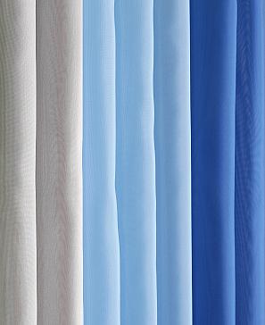 Комплект штор «Лоцион» серо-синего цвета