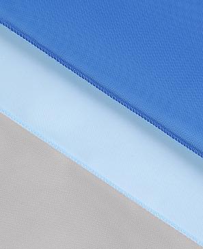 Комплект штор «Лоцион» серо-синего цвета