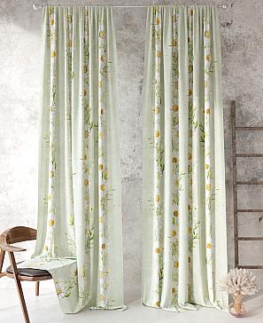 Комплект штор «Лорифарс (фисташковый)» | фото 2