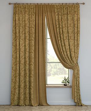 Комплект штор «Энтель (коричнево-терракотовый)» | фото 2