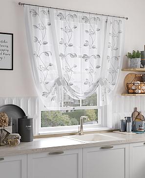 Тюль «Ланфикас» белого цвета