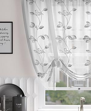 Тюль «Ланфикас» белого цвета