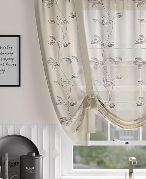 Тюль портьеры «Ланфикас (бежевый)» | фото 2