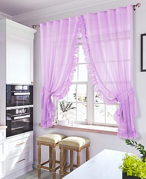 Вуаль «Илизи» сиреневого цвета