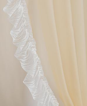 Вуаль «Варли» цвета экрю