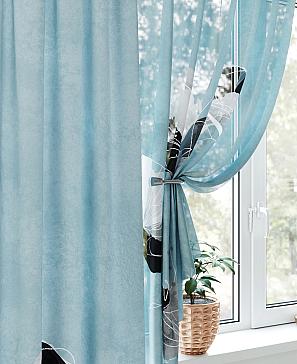 Комплект штор «Лонкерис (голубой)» | фото 3