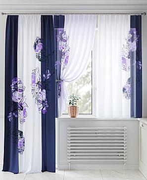 Комплект штор «Рулифорс (синий)» | фото 2