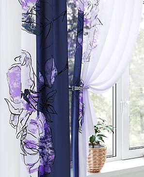 Комплект штор «Рулифорс (синий)» | фото 3