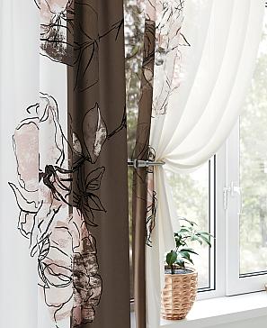 Комплект штор «Рулифорс (коричневый)» | фото 3