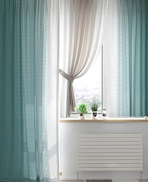 Комплект штор «Бенриол (бирюза)» | фото 3