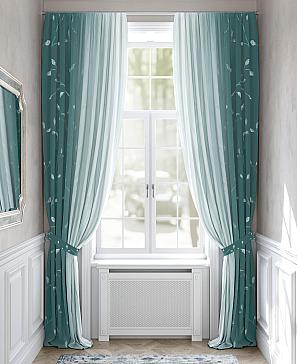 Комплект штор «Лормианси (темно-бирюзовый)» | фото 3