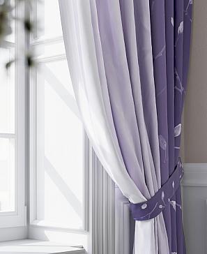 Комплект штор «Лормианси» фиолетового цвета