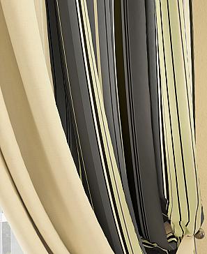 Комплект штор «Мариям» серо-бежевого цвета